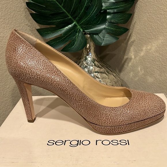 Sergio Rossi Madison 075 platform pumps - Picture 7 of 8